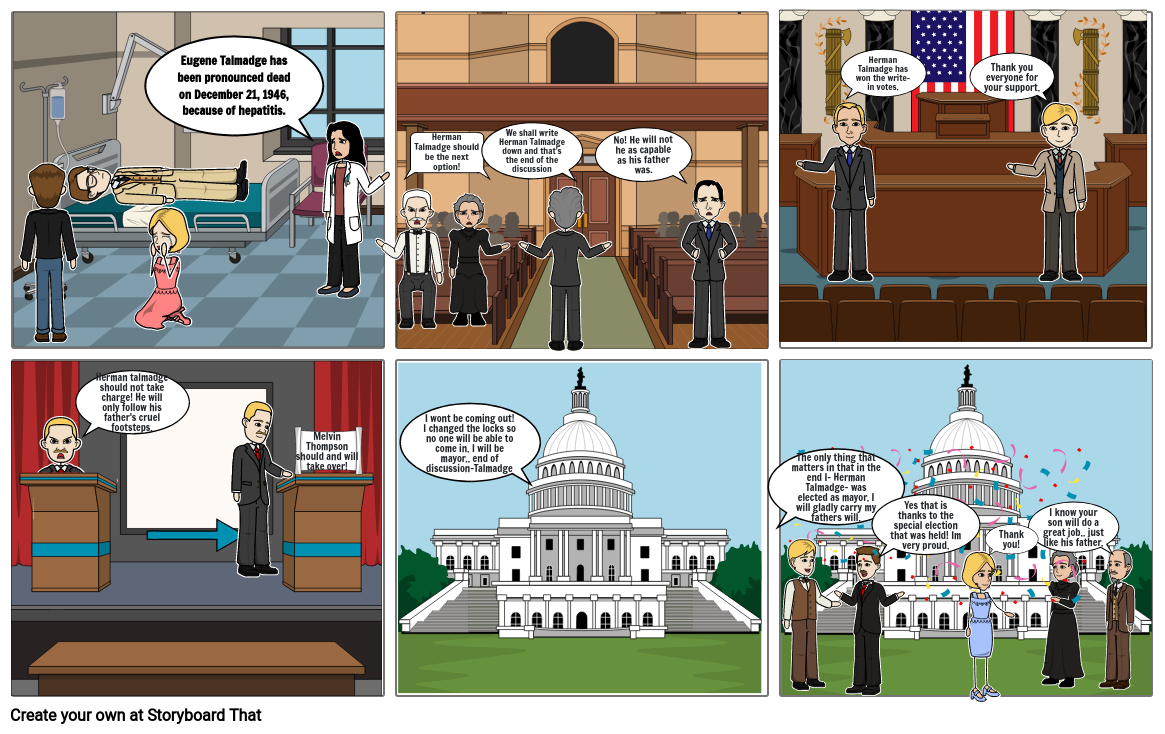 1947 Governor election Storyboard by 3e3c4f1d