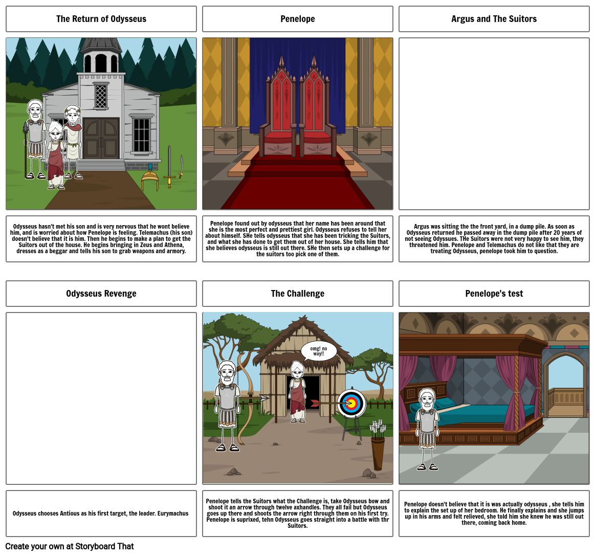 The Odyssey Storyboard by 3e9adda7