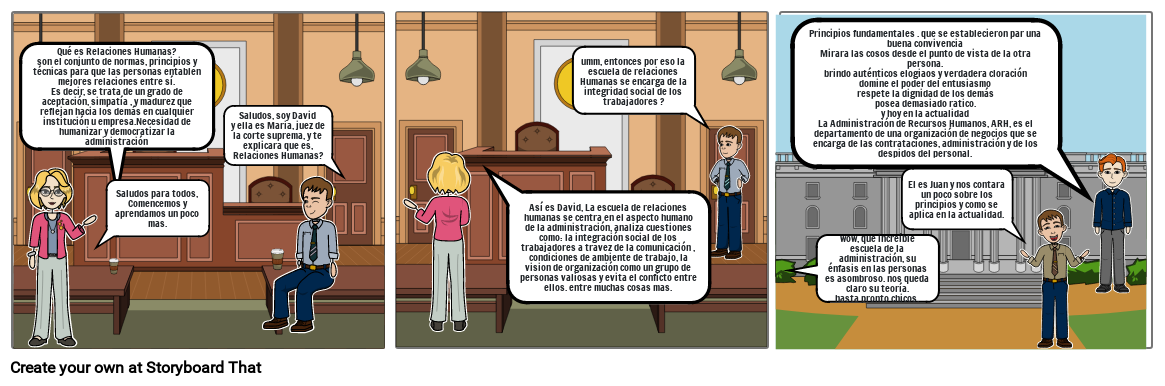 Escuela De Las Relaciones Humanas Storyboard By 3ef2c128 0264