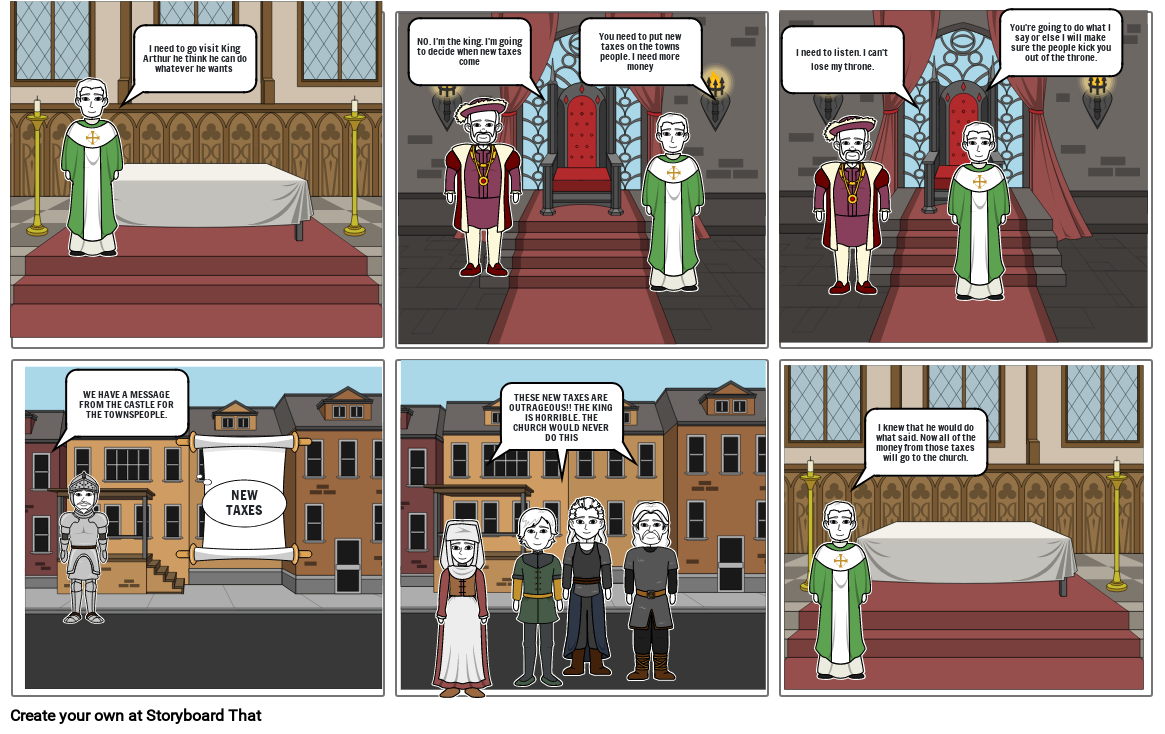 Church V State Storyboard by 3f3e837f