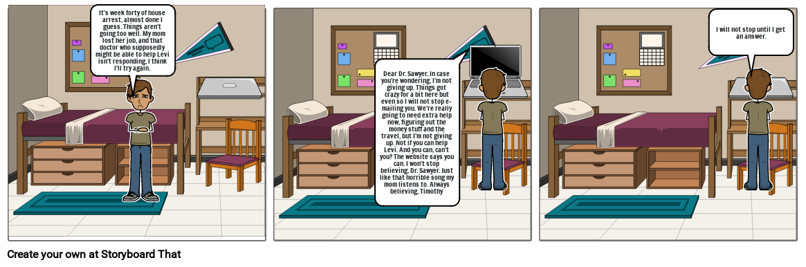 House Arrest Storyboard By 3f794929