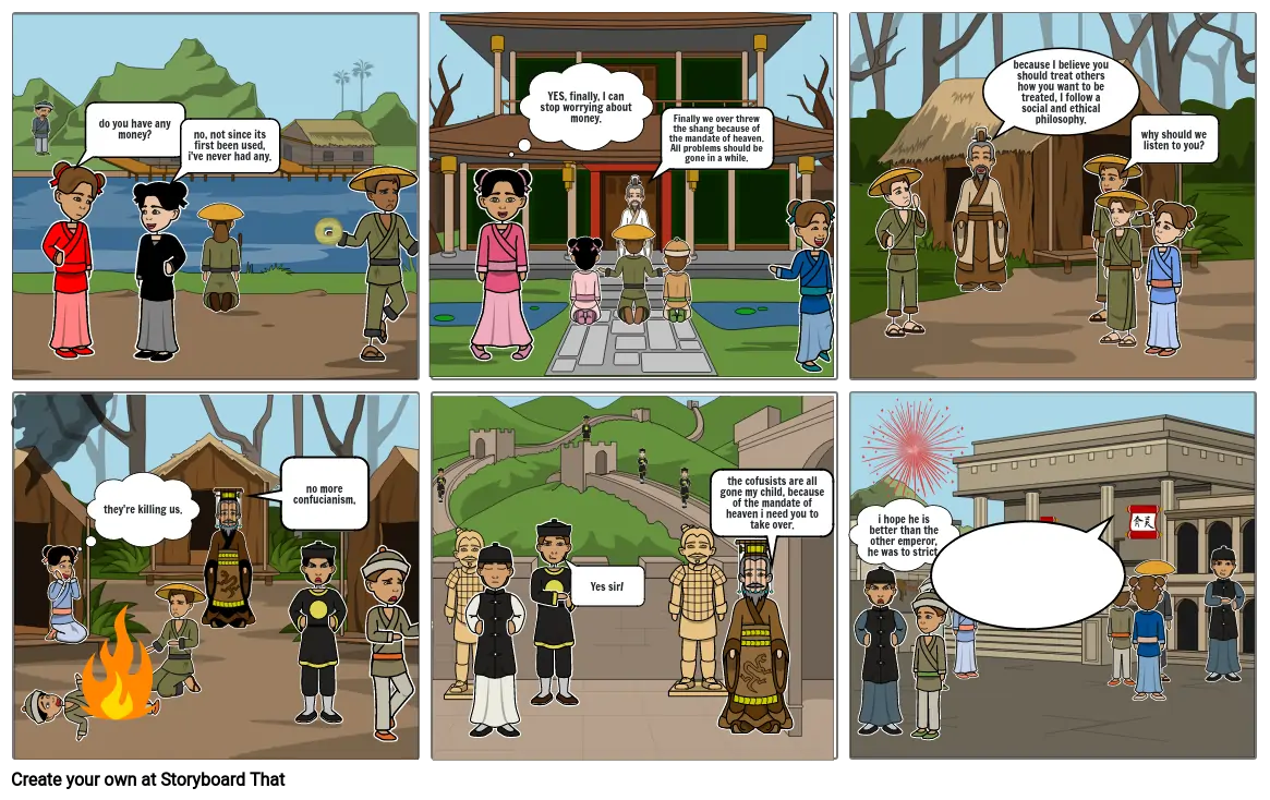 Chinese Dynasties Comic Project