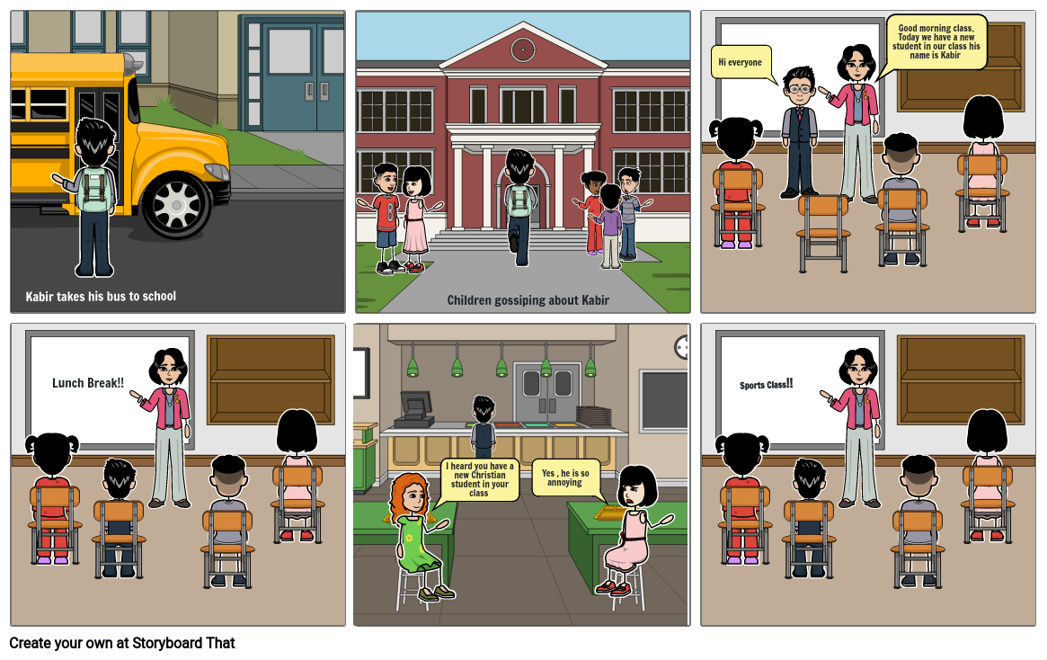 Educational & cultural rights Storyboard by 400ff047