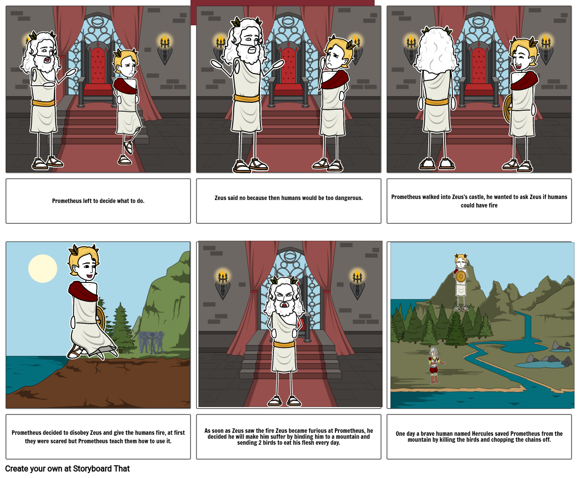 Prometheus Comic Strip Storyboard by 403fb5a3