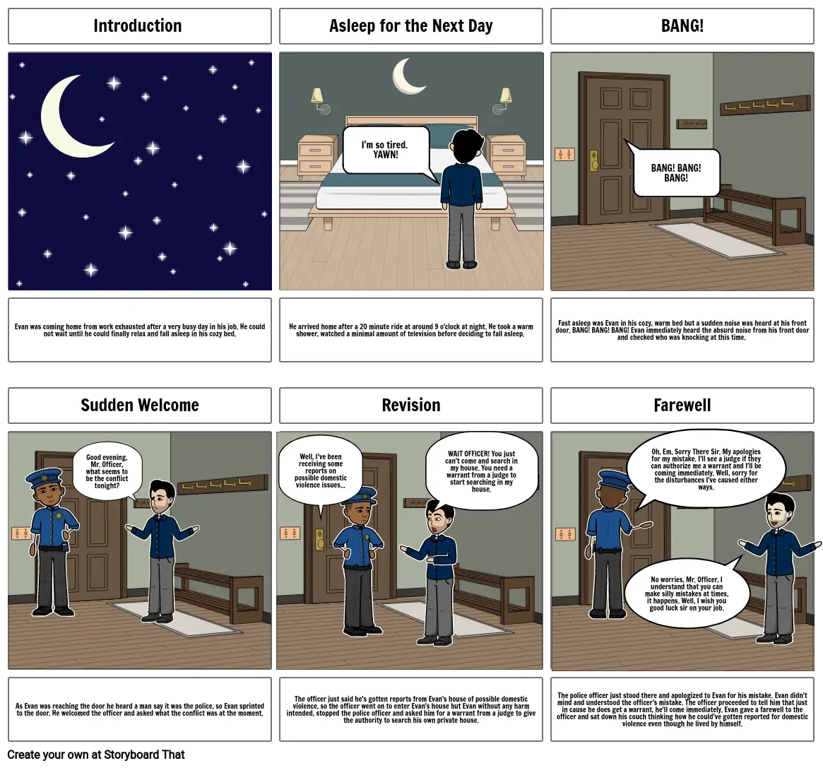 Storyboard Bill of Rights - Andrew Castillo