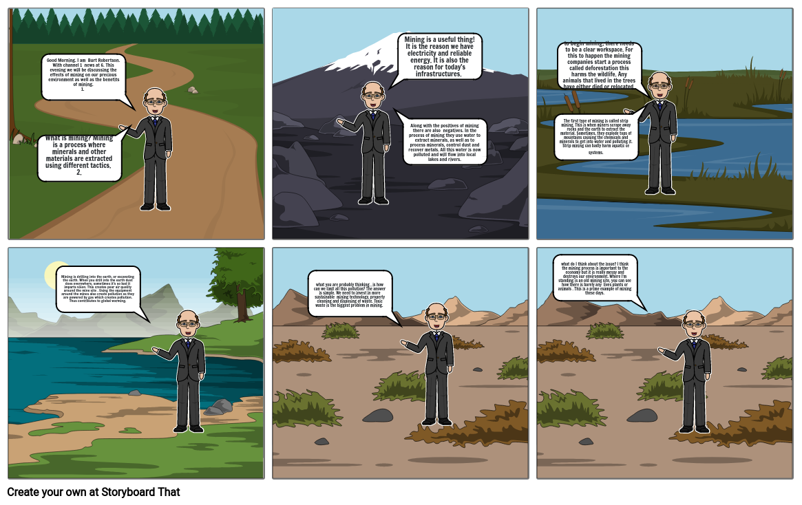 environmental-impact-on-the-environment-storyboard