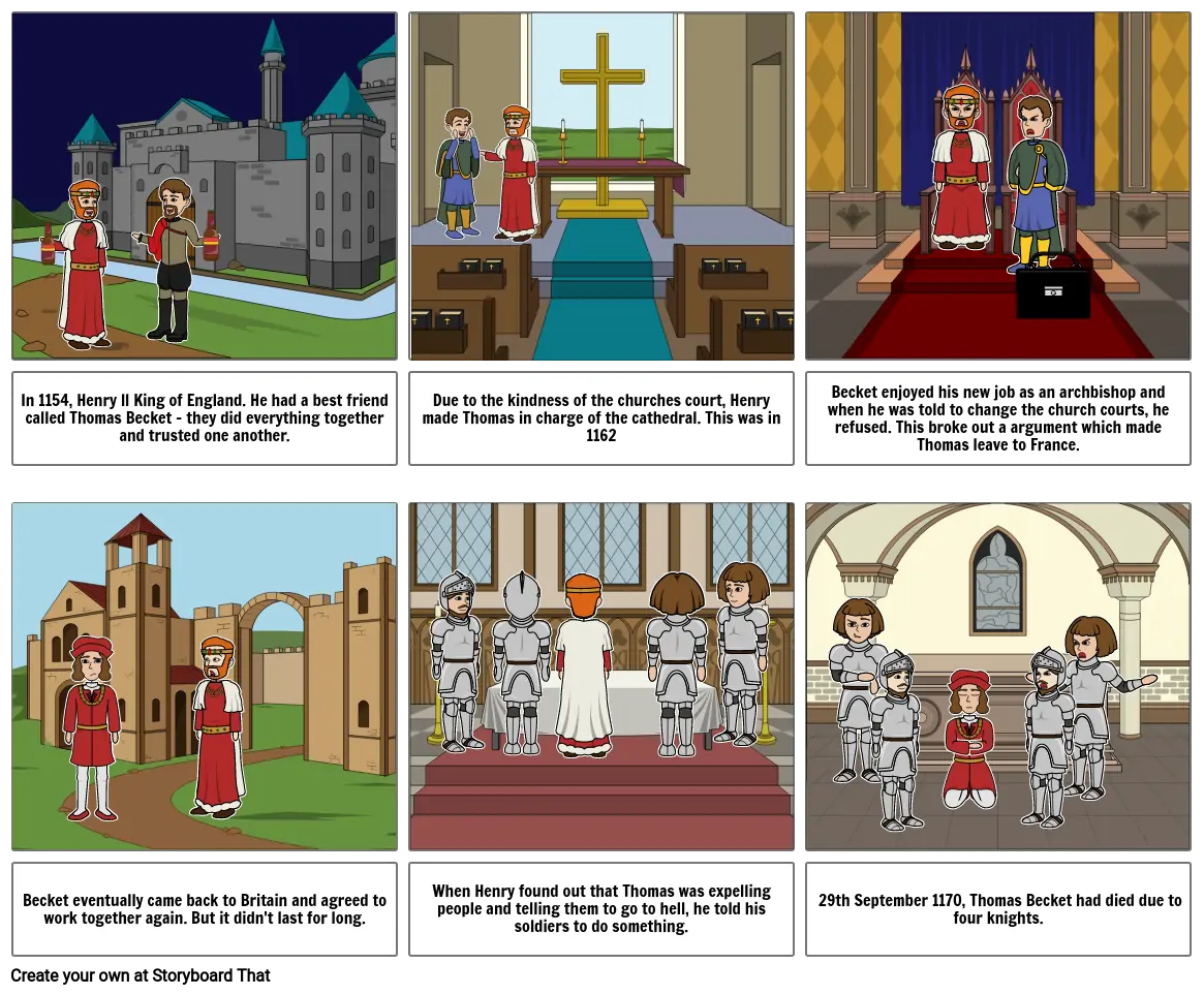 The story of Thomas Becket