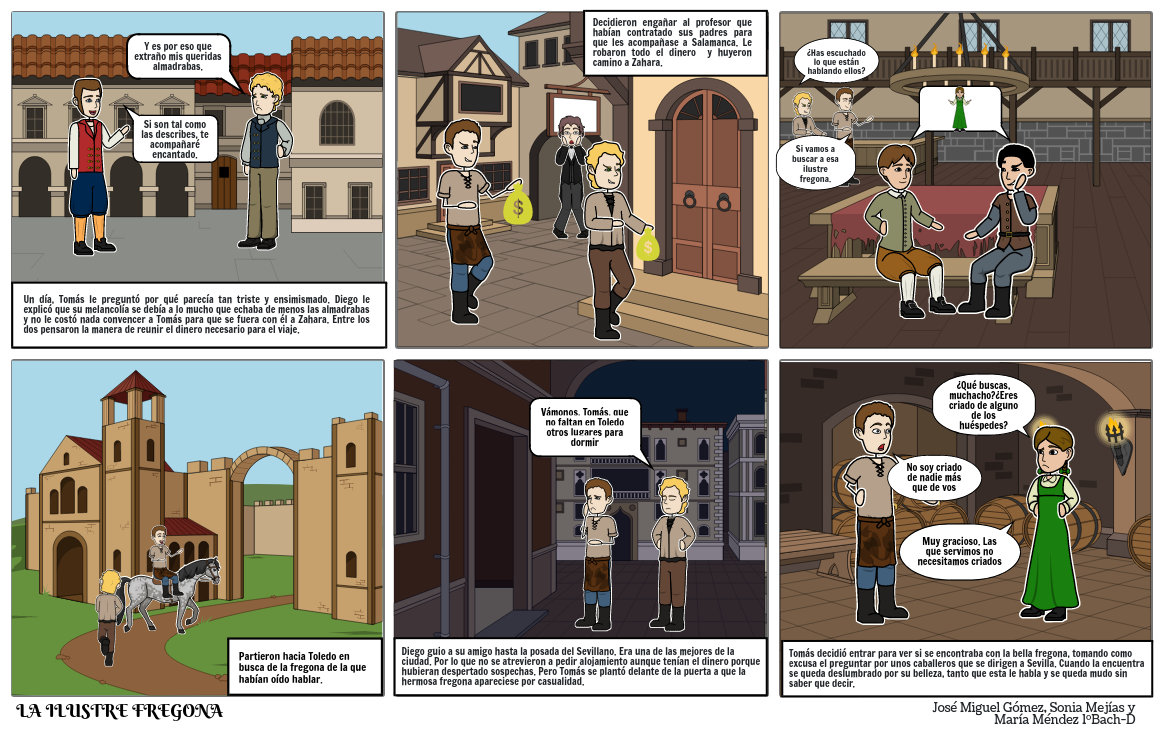 La ilustre fregona Storyboard by 412cd3a8