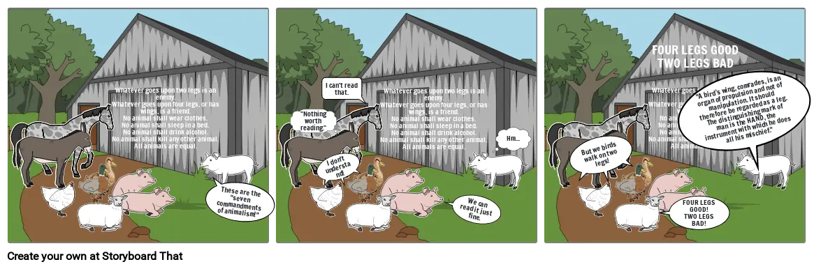 Animal Farm Scene 1