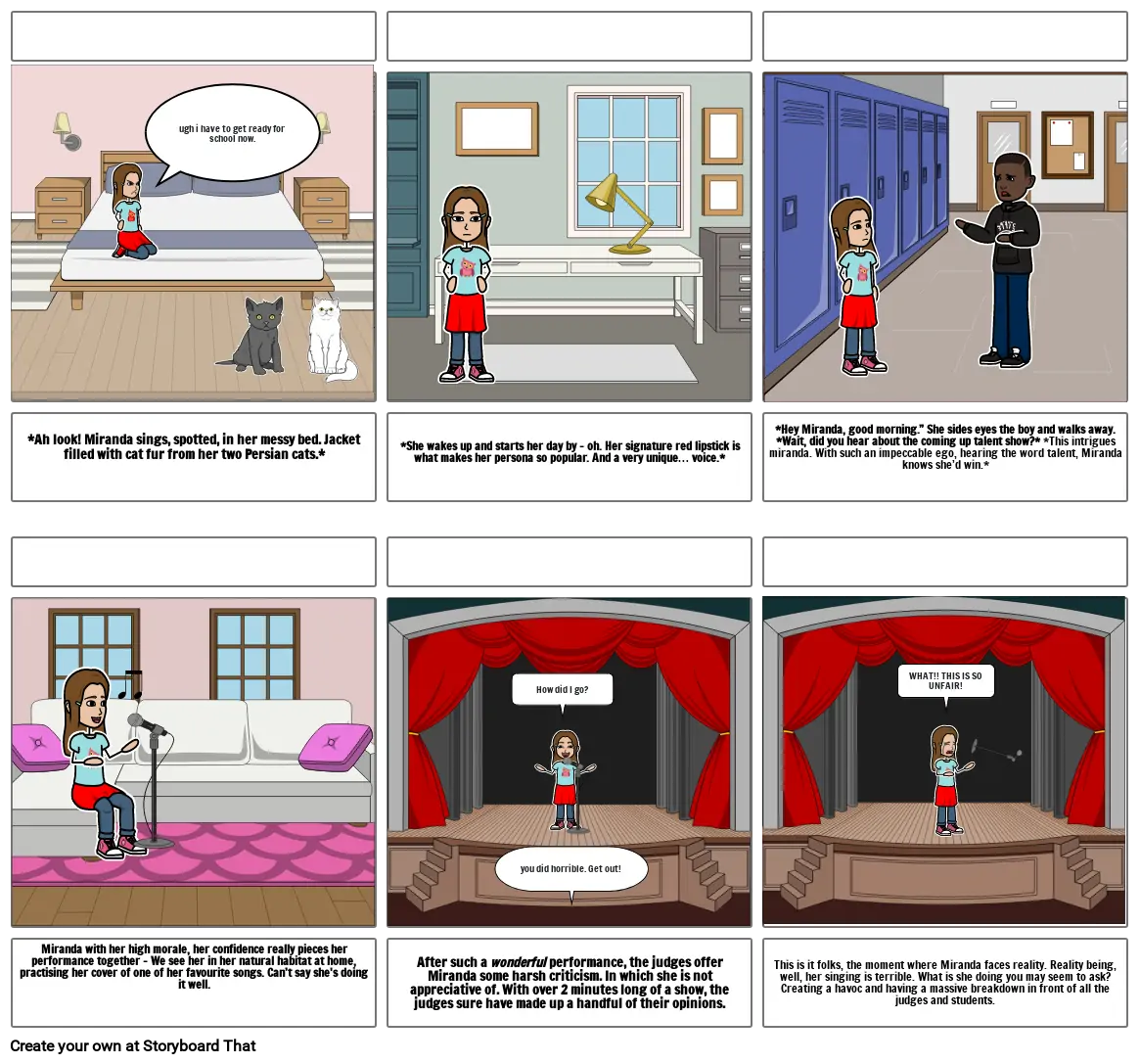 Unknown Story Storyboard por 41766b02