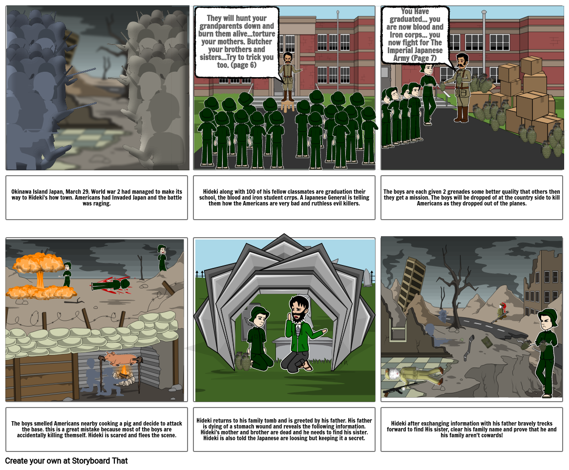 SSR book #3 Storyboard by 425e01e3