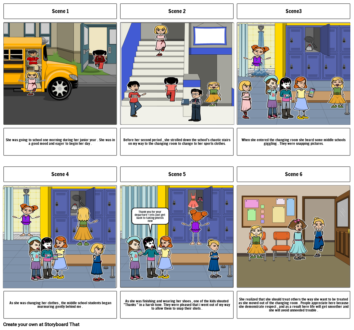 Respect is a Moral Lesson Storyboard by 43057d10