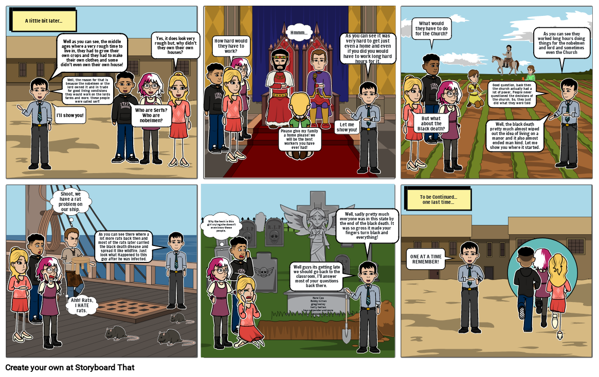 learning-about-the-middle-ages-part-two-storyboard