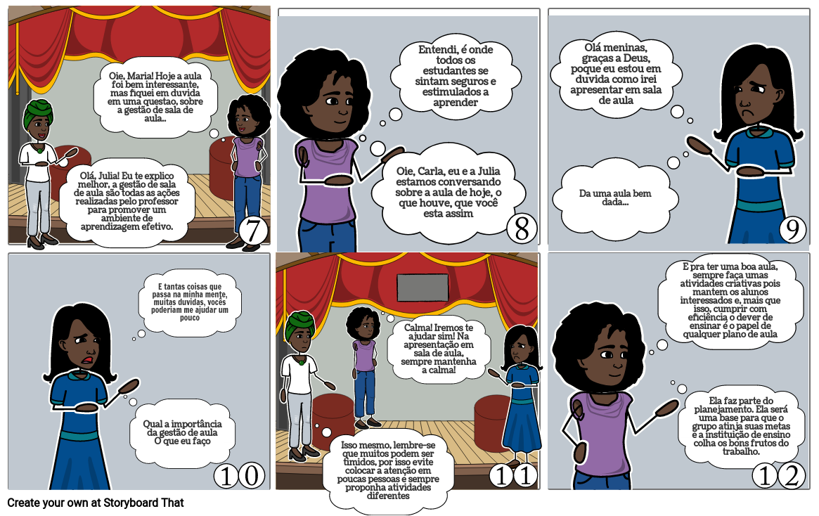 Historia De Quadrinho Storyboard By 43e64ceb