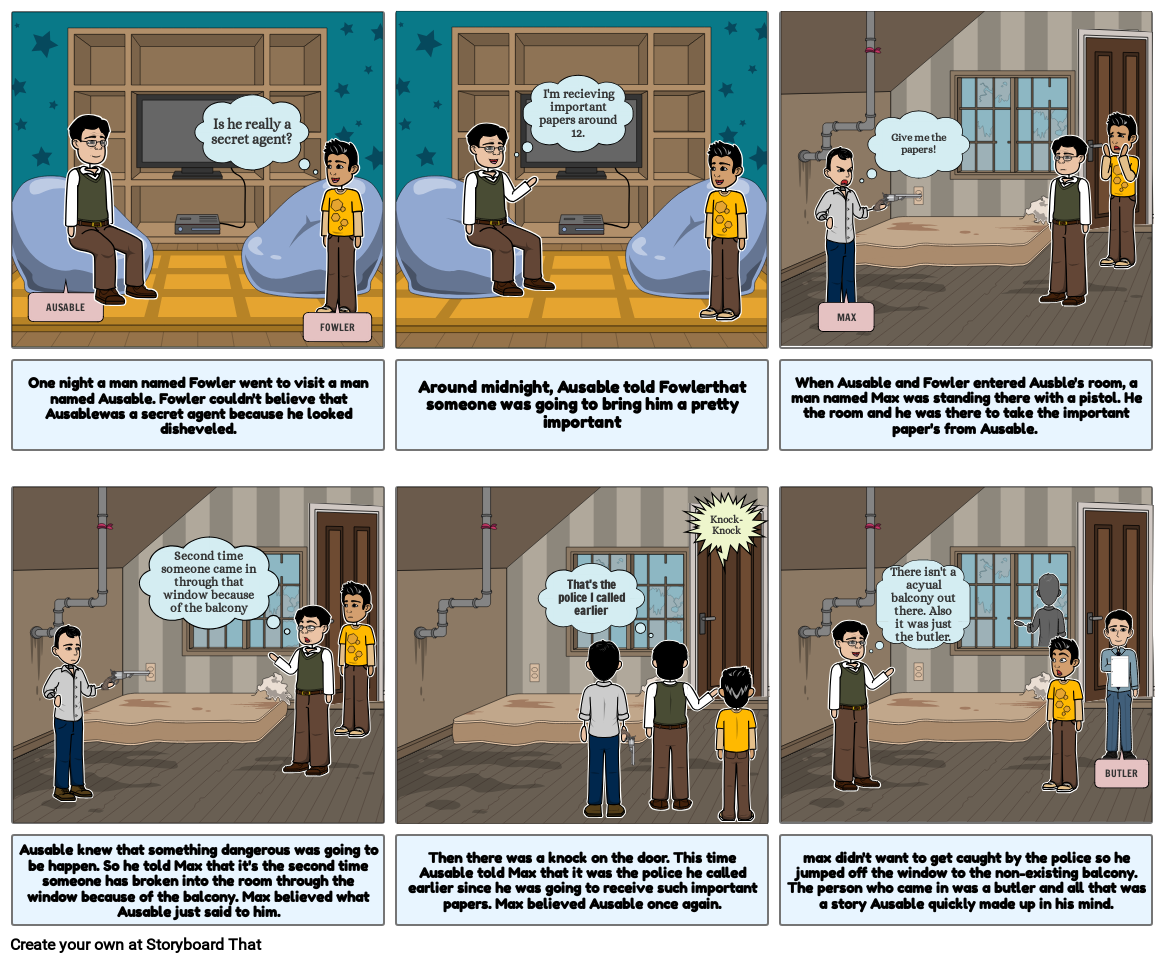 THE MIDNIGHT VISITOR Storyboard By 44323348 the-midnight-visitor-storyboard-by-44323348