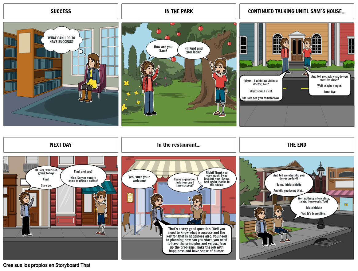 Success Storyboard por 44e8afe0