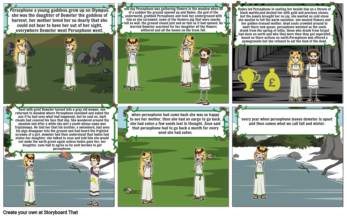 greek mytholigy Storyboard by 44f71098