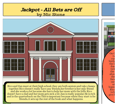 Summer Reading Project - Jackpot - All Bets are Off by Nic Stone