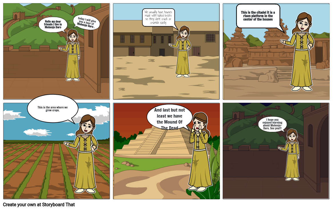 My vision of Mohenjo-Daro Storyboard by 456cd5bc