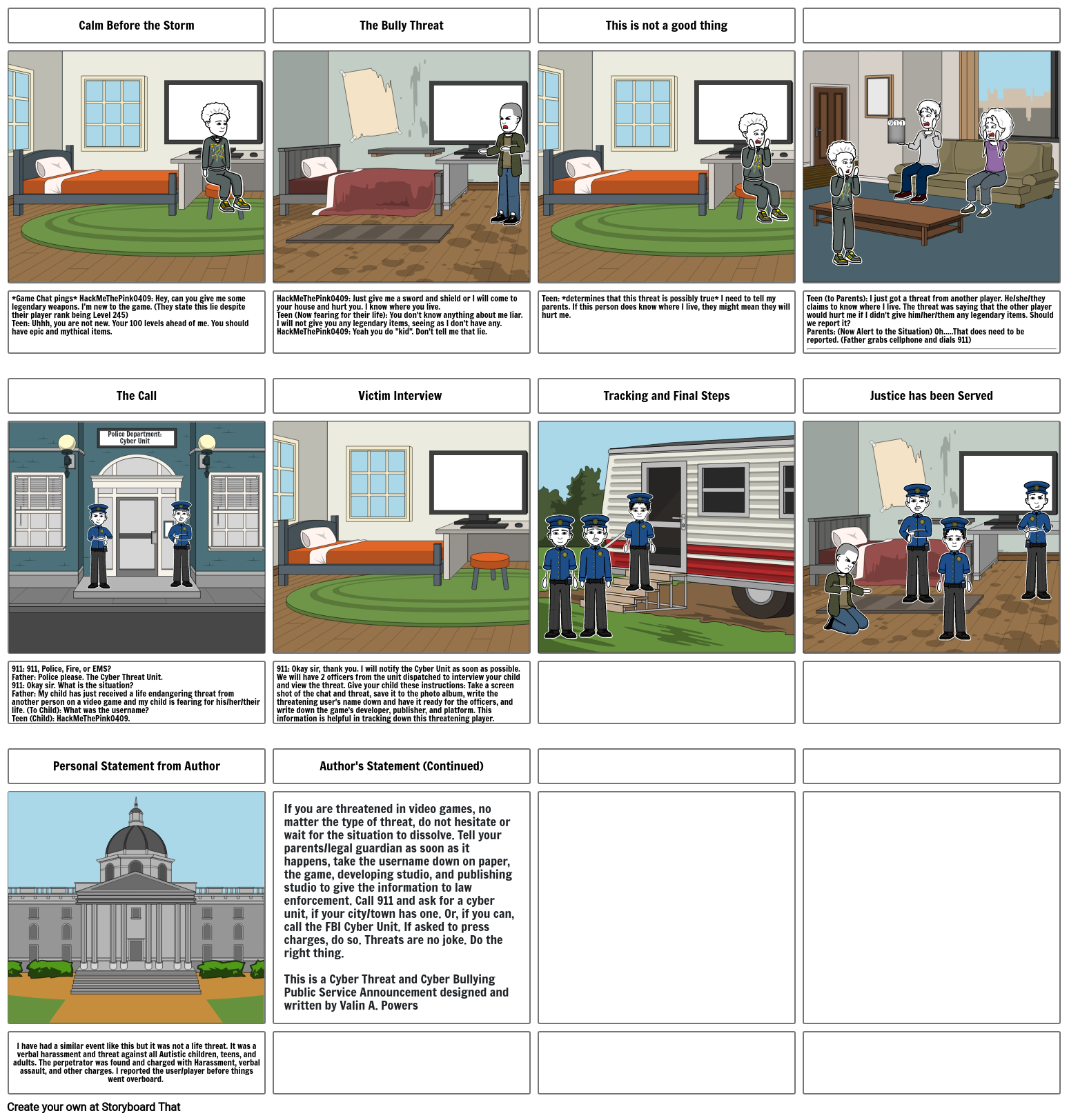 Psa Storyboard Storyboard By Michaela226 - vrogue.co