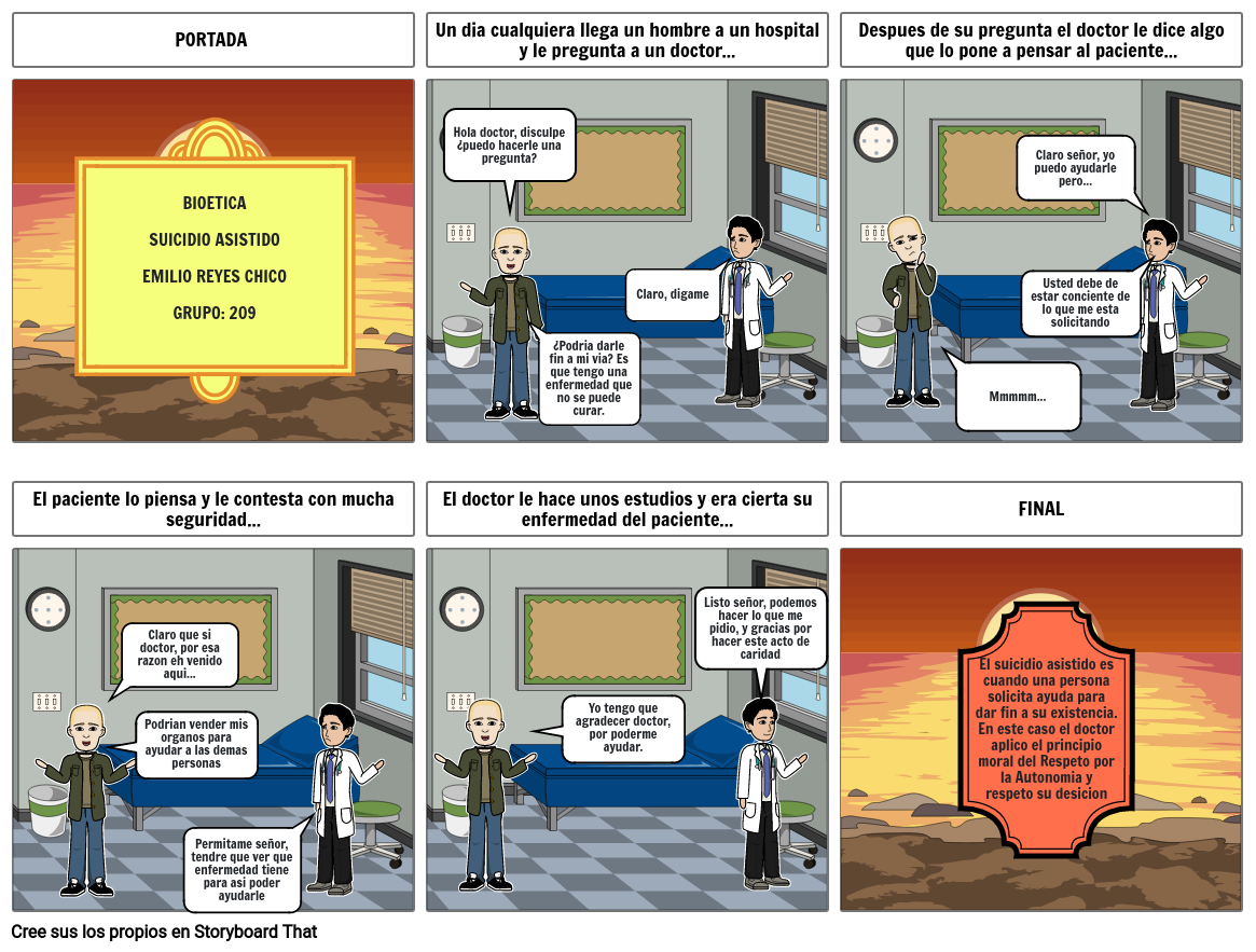 HISTORIETA DEL SUICIDIO ASISTIDO
