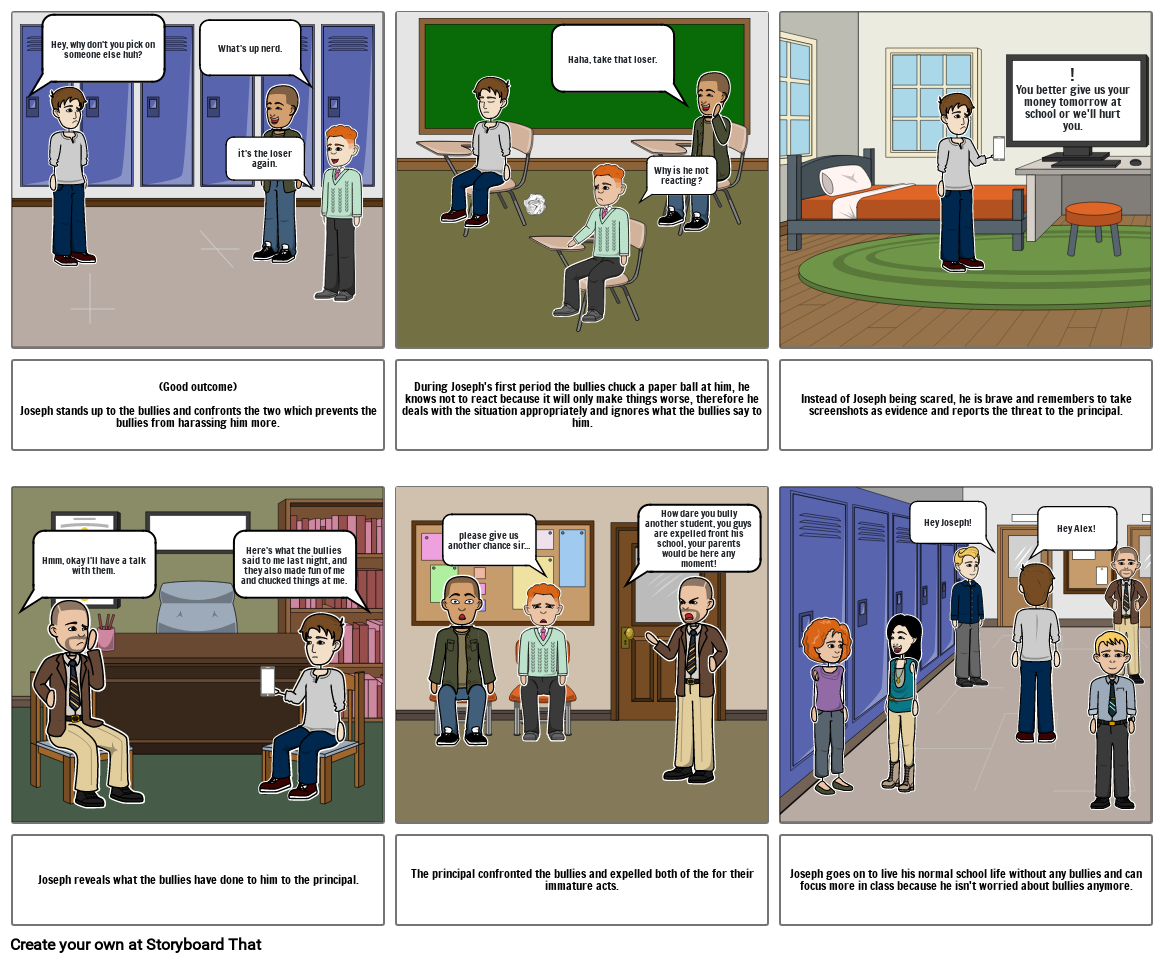 bullying Storyboard par 460b1b0c