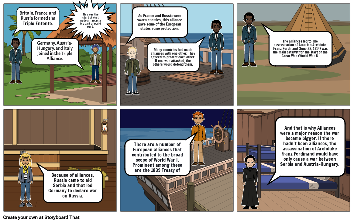 History Class Storyboard by 468e9be7