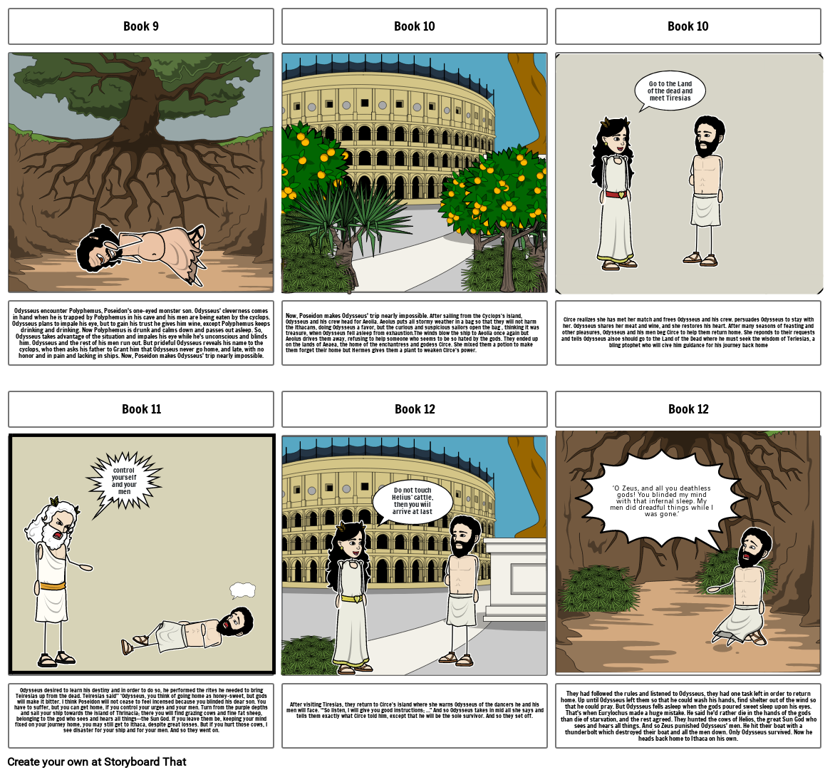 Book 9 Book 10 Book 10 Go to the Land of the dead...