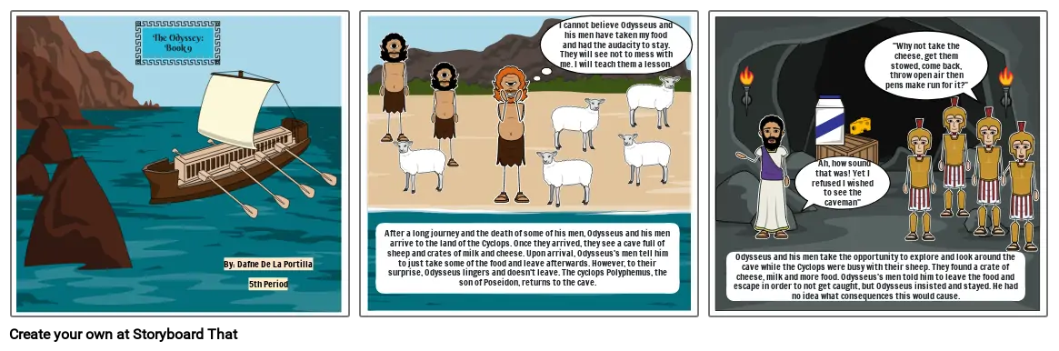 The Oddyssey: Book 9