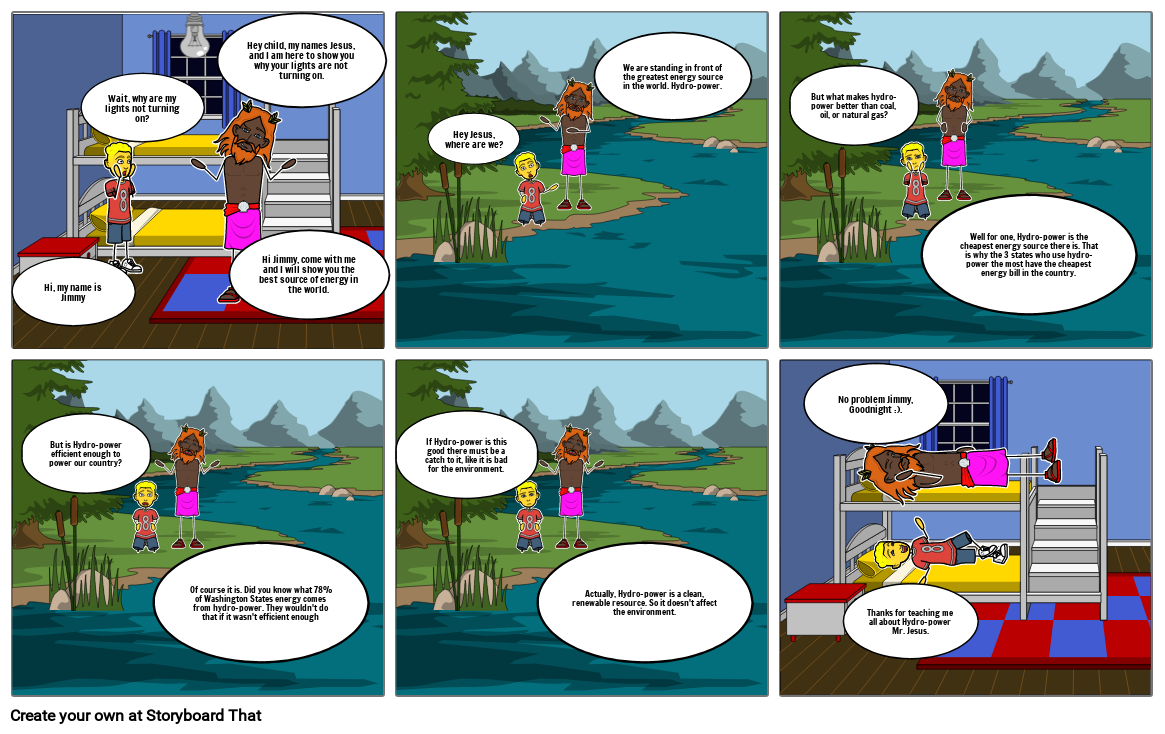 Hydro Energy Storyboard Por 4732bb25