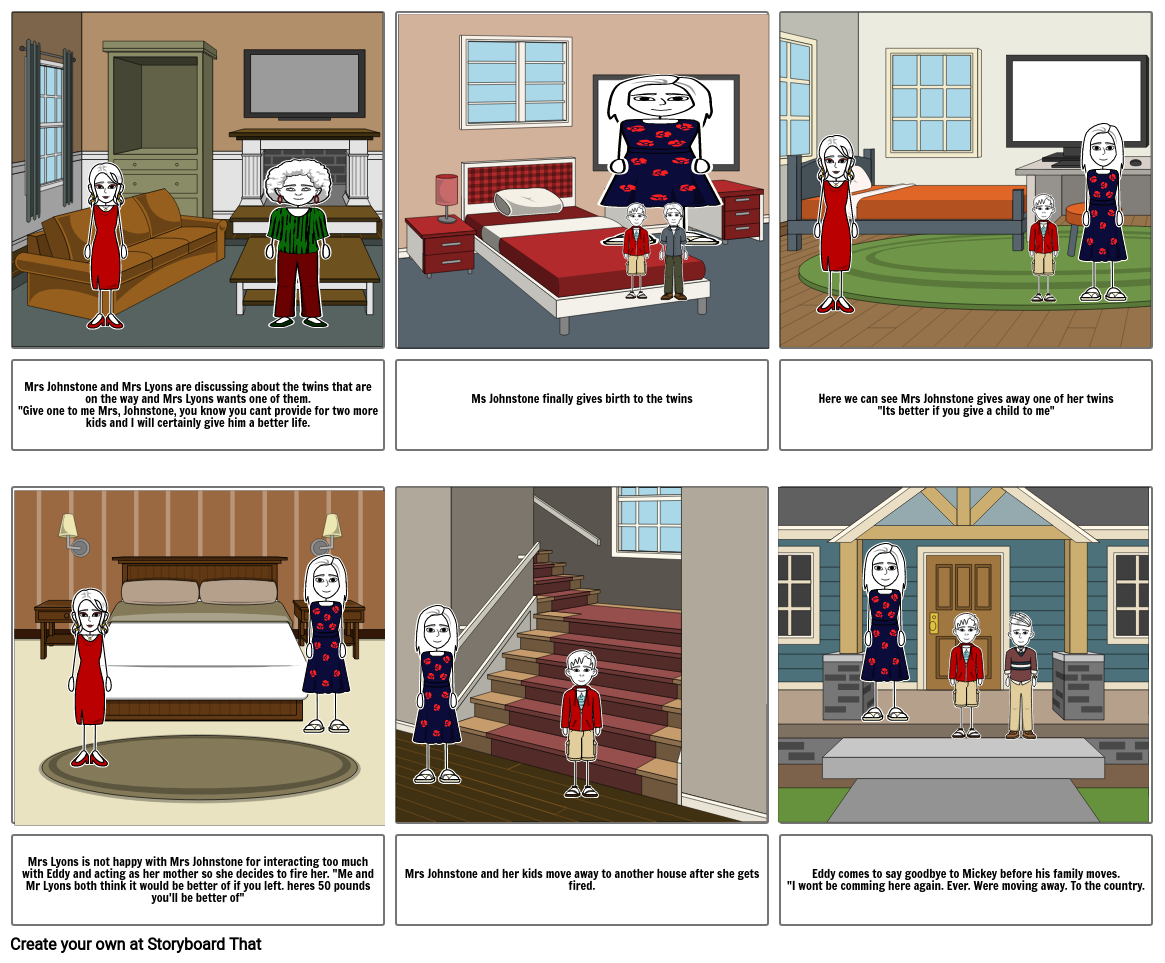 Blood Brothers Storyboard by 47ac8ef0