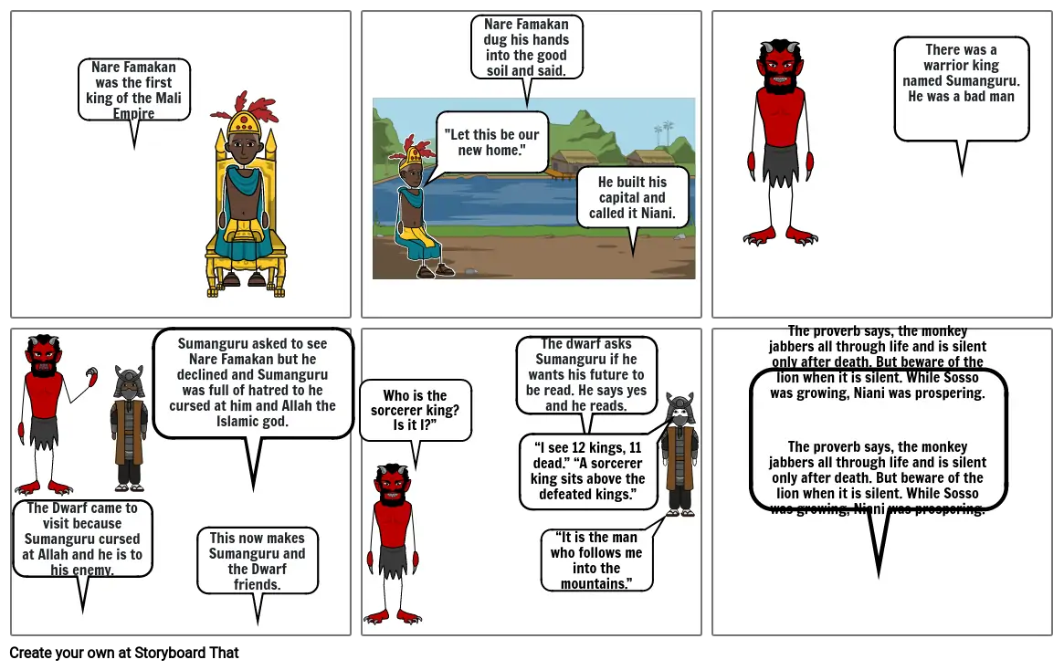 Mali Empire Comic