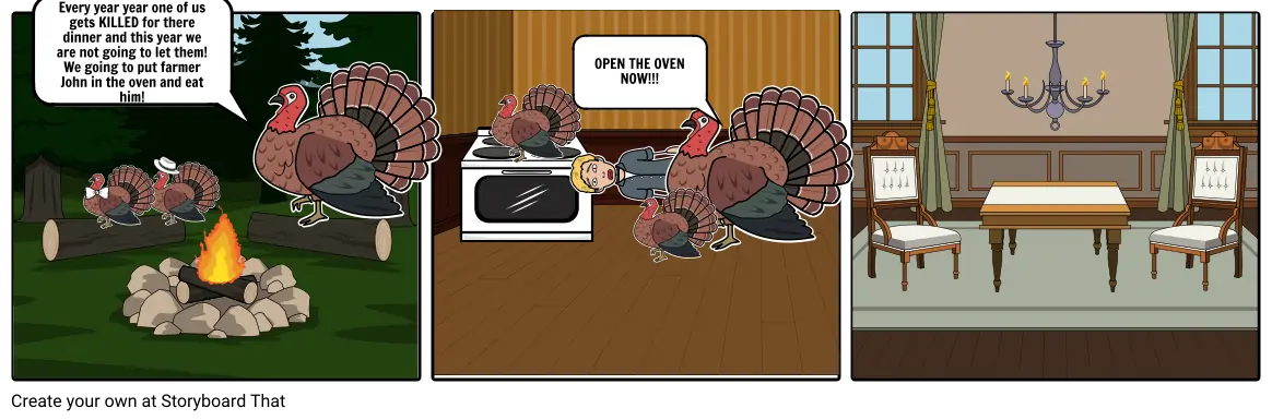 Anna Turkey Storyboard