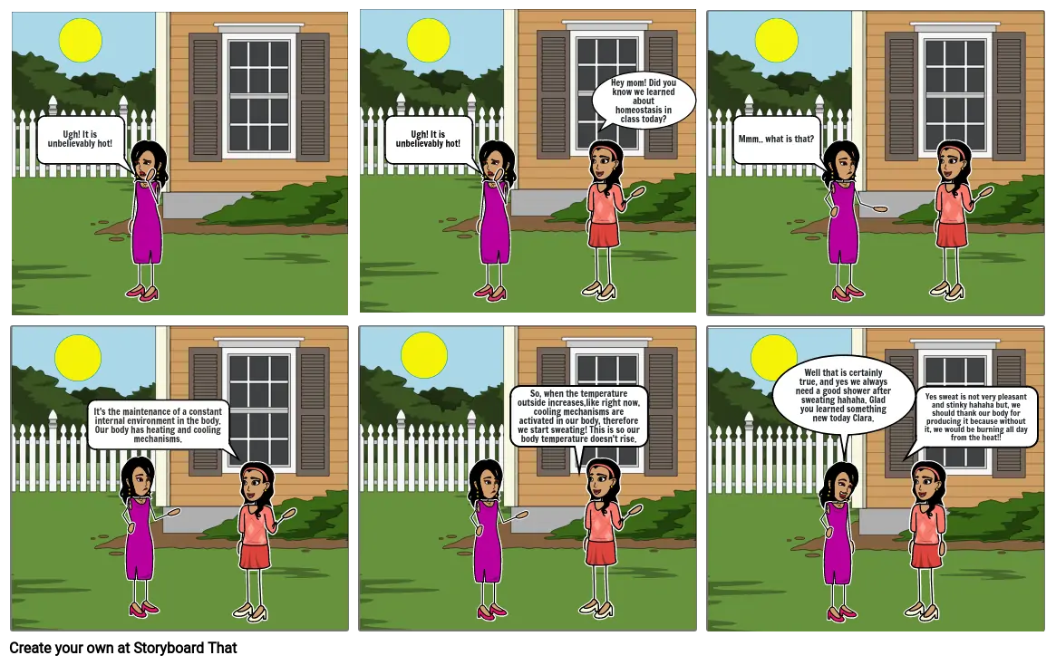 Homeostasis Comic Project