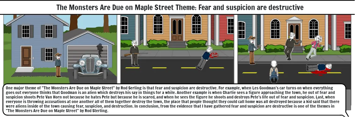 The Monsters Are Due on Maple Street Theme