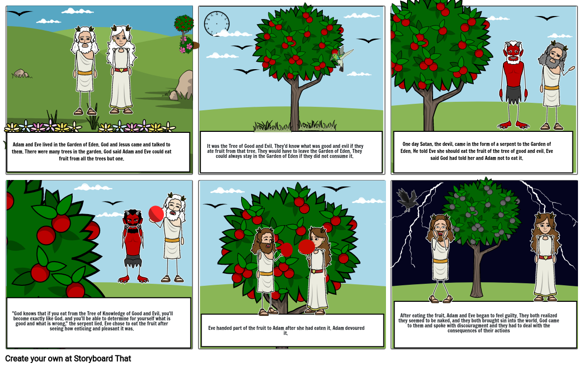Adam & Eve Storyline
