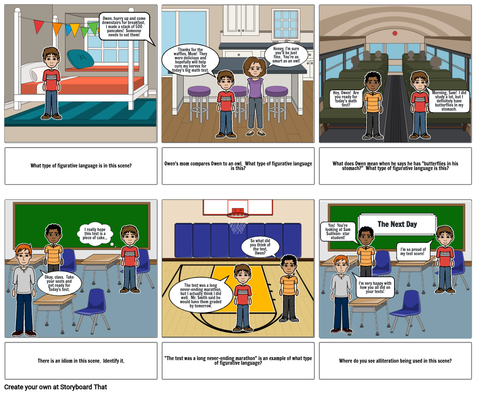 Figurative Language Storyboard Por 48cc33be 9524