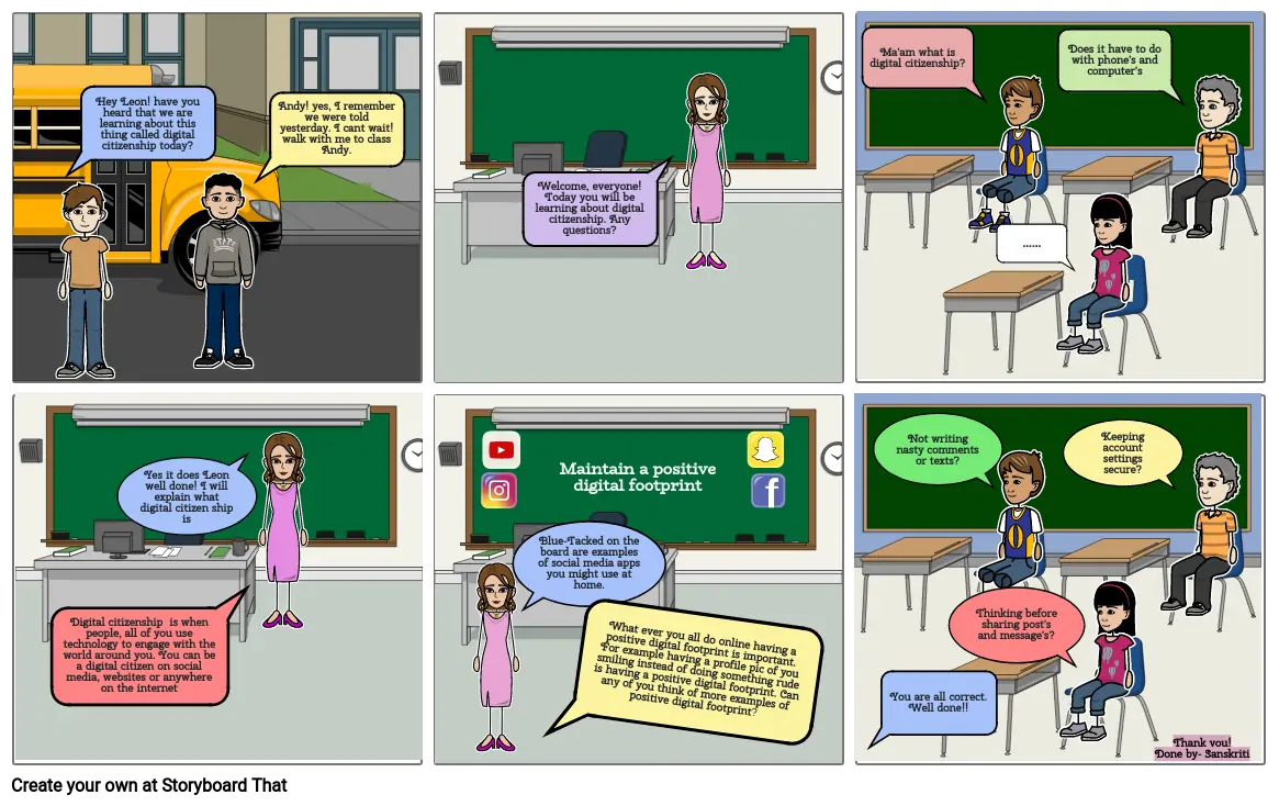 ICT STORYBOARD