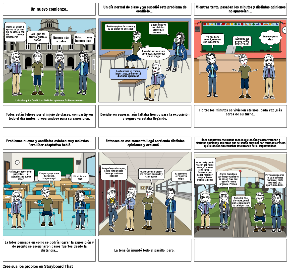 Desafíos Adaptativos Storyboard Por 49047bff 7437