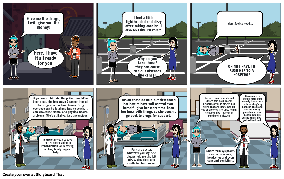 idioms-cartoon-strip-storyboard-por-497855ab