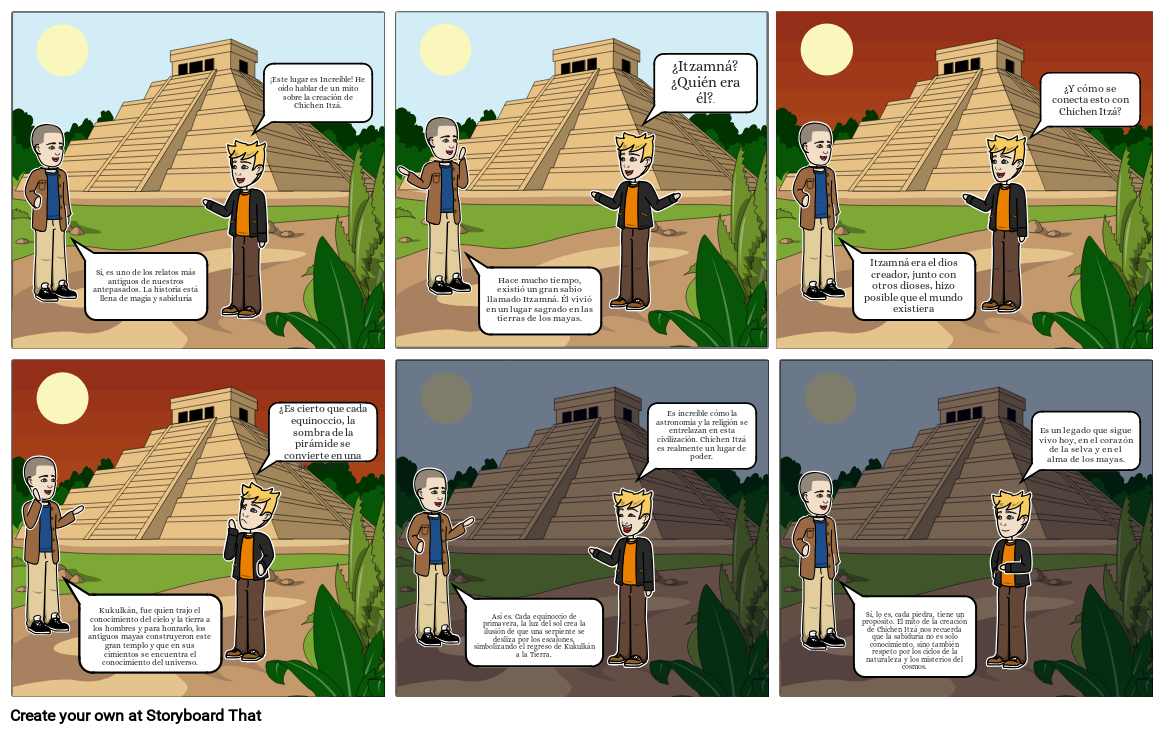 &quot;El Mito de la Creación de Chichen Itzá&quot;