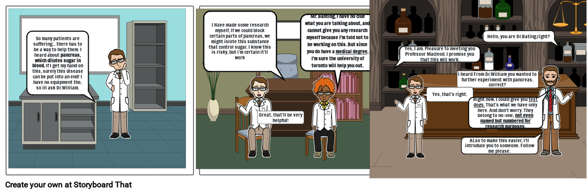 Discovery of insluin