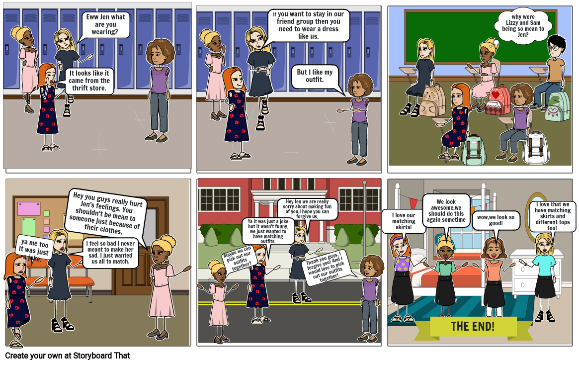 Fully Alive Comic Strip Storyboard by 49e925ff