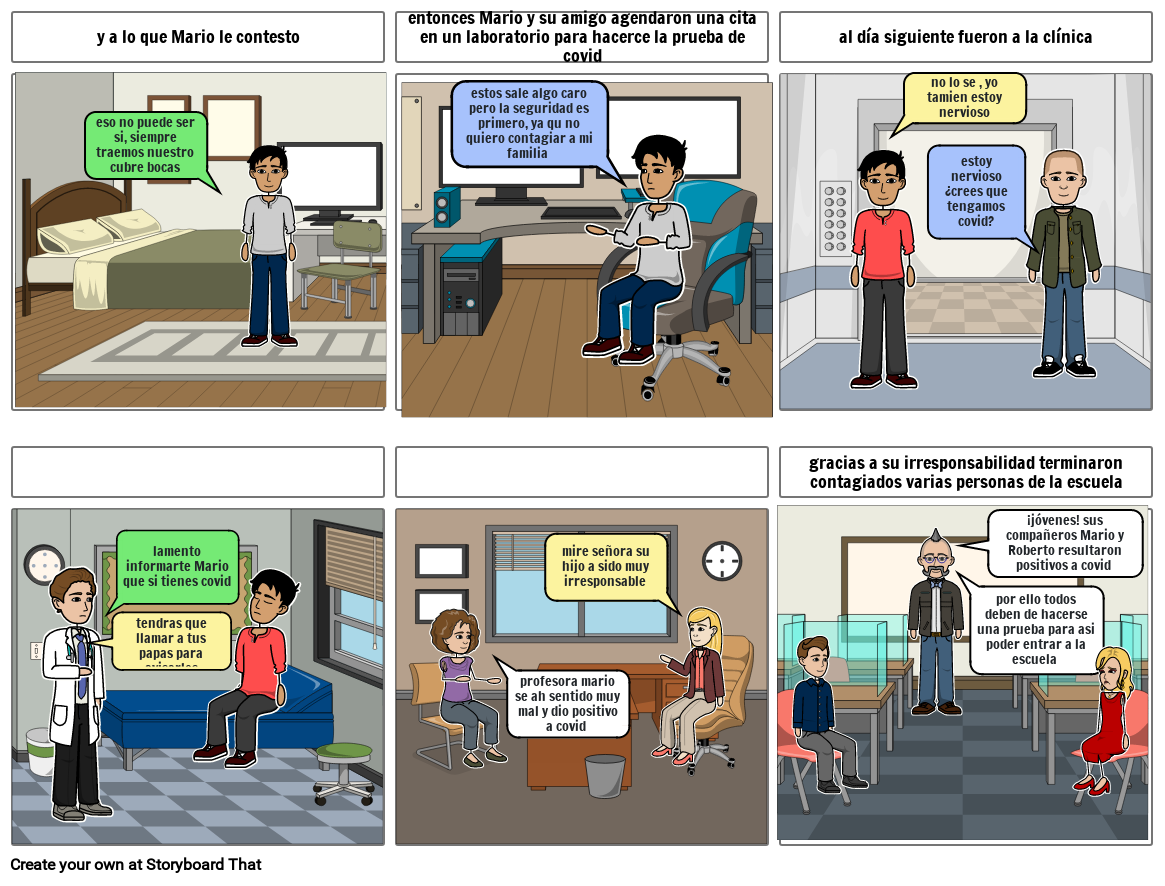 La Pandemia Storyboard By 4a152deb