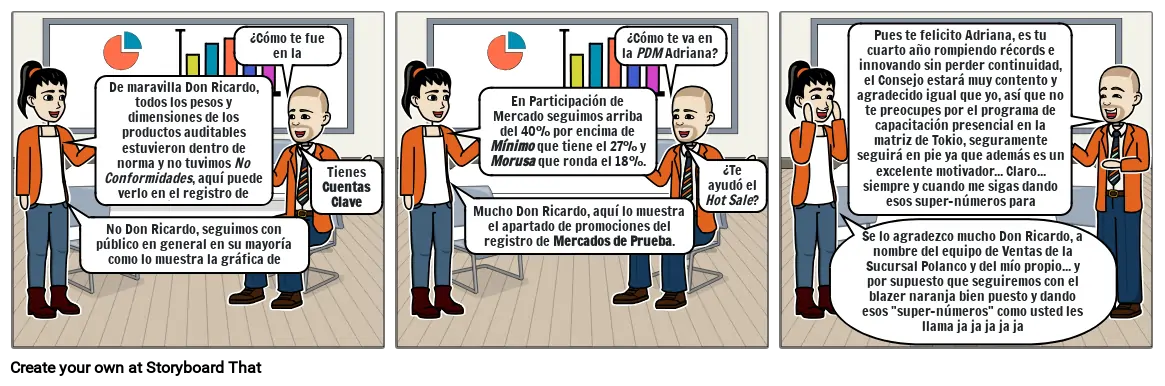 Información para el análisis del área de ventas