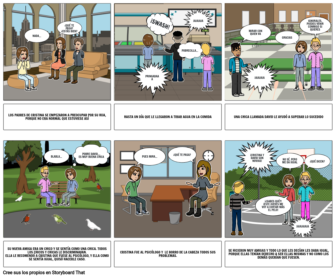 Soy valiente Storyboard by 4a7ada6b