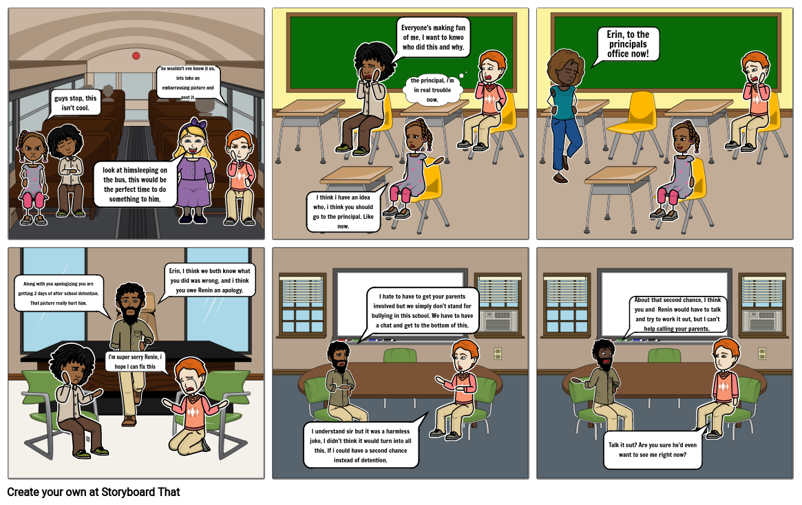 PRINCIPALS OFFICE Storyboard By 4a82ce7b