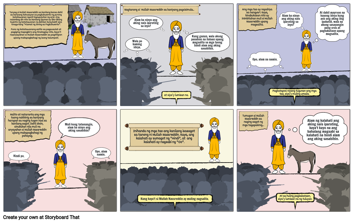 Mutual Help Made Billingual Comic Storyboard par 1c0f5200