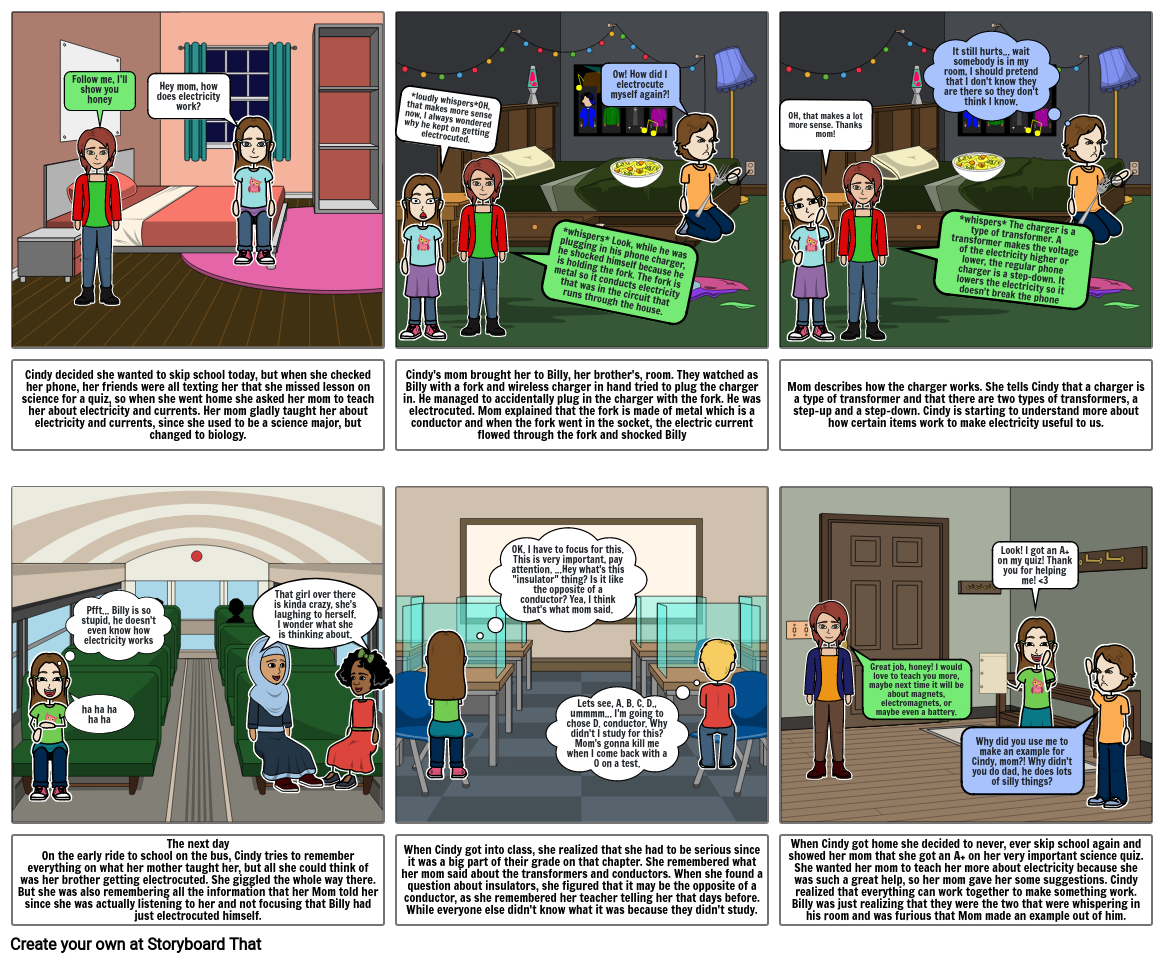 Electricity and Magnetism project sci