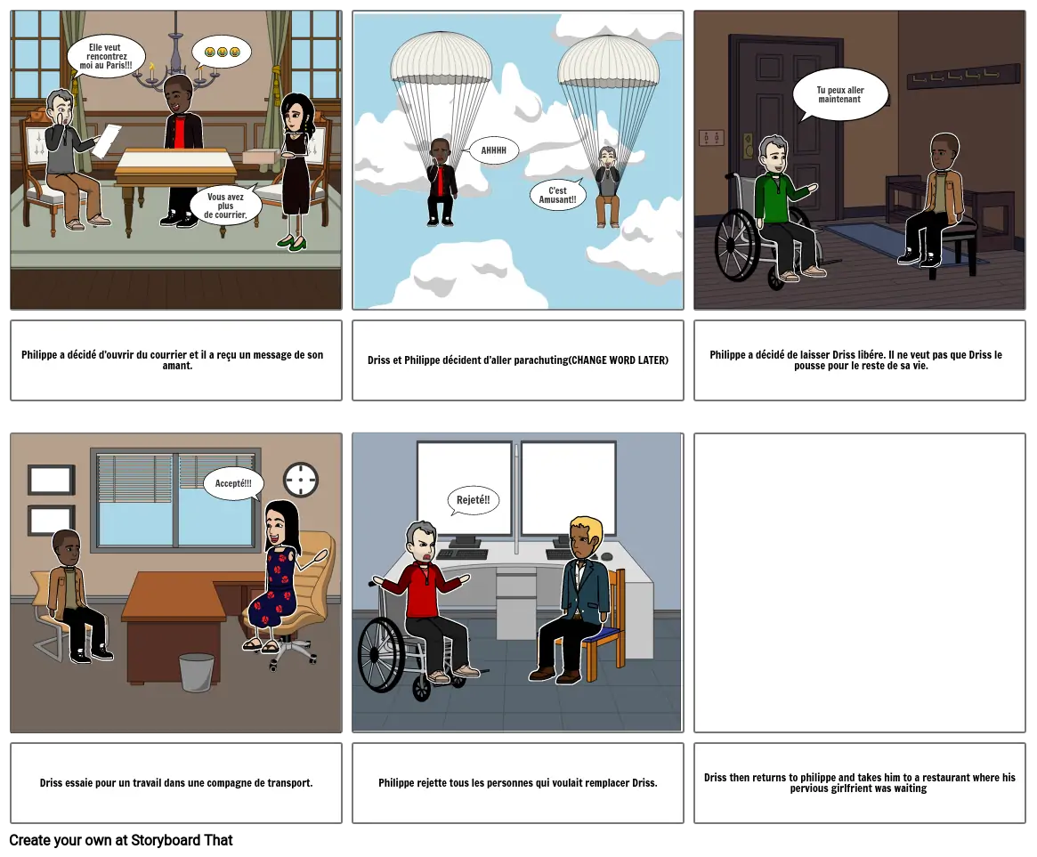Storyboard For French 2